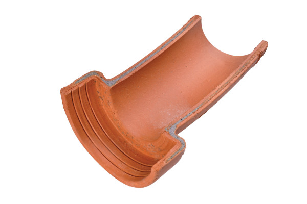 Hepworth CB4/1R 15 Degree Right Hand Clay Channel Bend 100mm