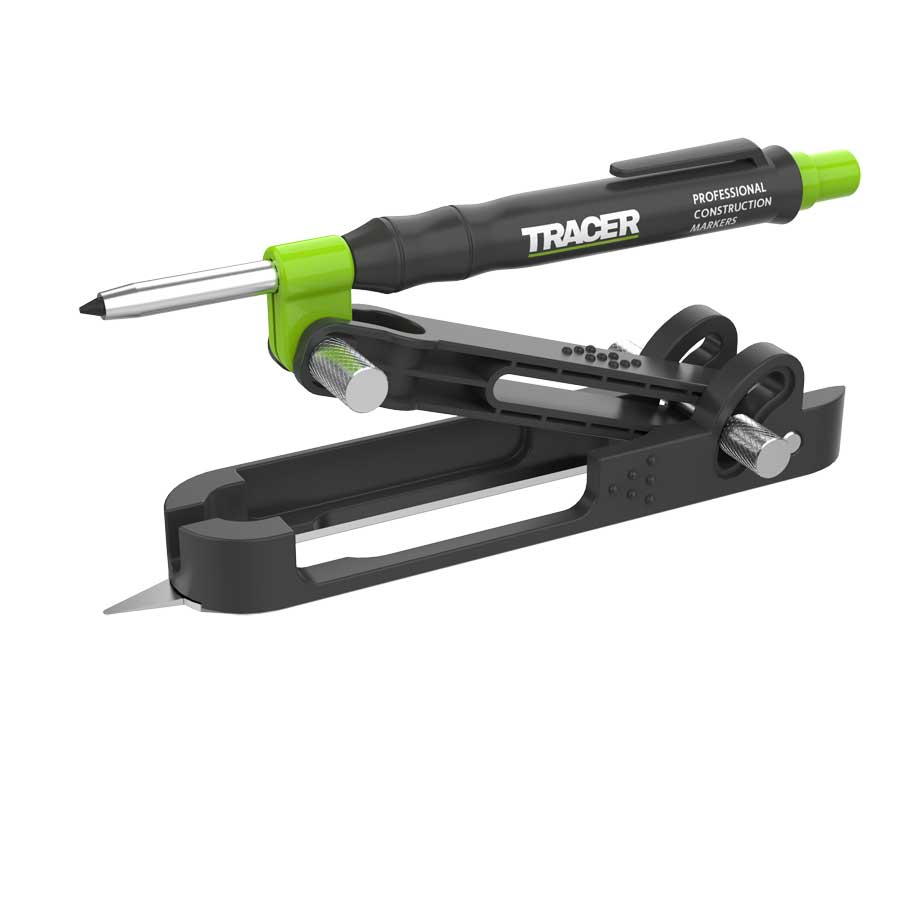 Tracer APST2 Pro Scribe Tool with Deep Hole Pencil and Replacement Leads